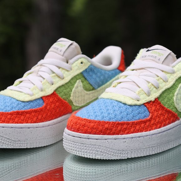 Nike Air Force 1 Low LV8 Hemp Size 5.5Y - Picture 12 of 13